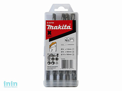 Набор буров SDS-Plus с центрированием MAKITA 5 шт (6?110x1, 8?160?2,10?160?2)