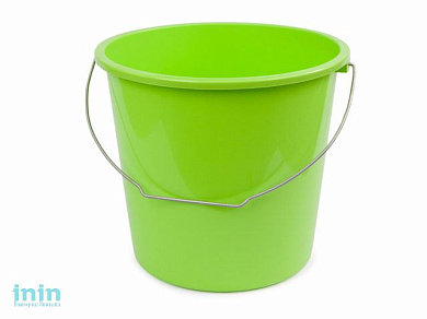 Ведро 10 л, салатный, BEROSSI (Изделие из пластмассы. Литраж 10 литров)