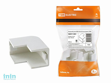 Угол внешний КМН 16х16 (4 шт./уп.) TDM