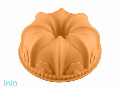 Форма для выпечки, силиконовая, французский кекс, 22 х 9 см, персиковая, PERFECTO LINEA