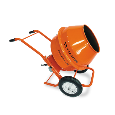 Бетоносмеситель CM-130C 220Вт 130л/65л (1280*700*990мм) VILLARTEC