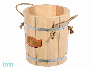 Запарник 10 л, кедр, "Банные штучки" (БАННЫЕ ШТУЧКИ)