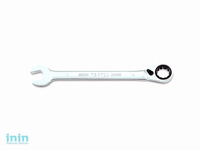 Ключ комбинированный 18мм с перекл.трещоткой TOPTUL (ABAF1818)