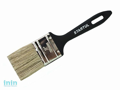 Кисть плоская 1,5"-38мм STARTUL PROFI (флейцевая малярная для ЛКМ на масляной основе, густых лаков, олифы, эмалей)