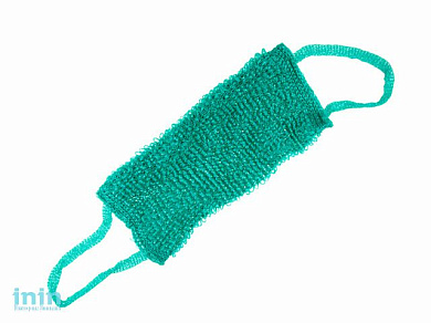 Мочалка банная MASSAGE-LINE "Махровая Двойная" (полипропиленовая)