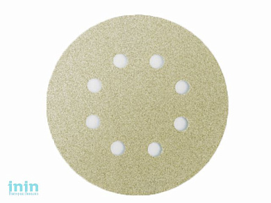 Шлифлист 125мм P60 бумага, самосцепл. (8 отв.) (ОАО "БАЗ")