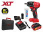 Аккум. ударный гайковерт WORTEX CWR 0318 акб и зу в чем. ALL1 XLT SET 18 В, 310 Н*м, 1/2", 4 А*ч (вес 2.0 кг)