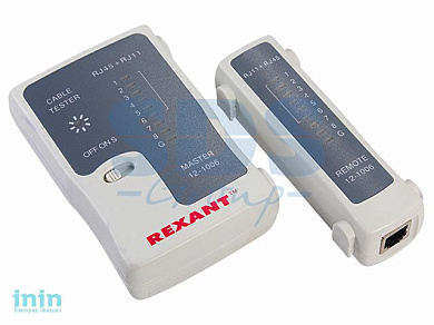 Тестер Кабеля RJ-45+RJ-11 REXANT - 468
