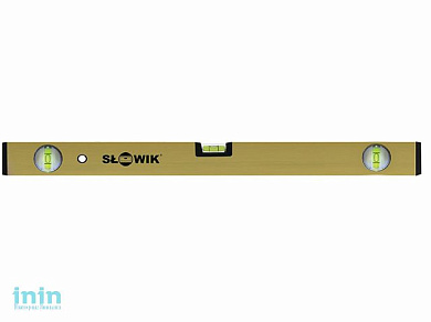 Уровень 800 мм 3 глаз. брусковый, золото P31 SLOWIK (быт.) (580 гр/м 0.50 мм/м)