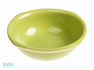 Салатник керамический, 155 мм, квадратный, серия Аланья, оливковый, PERFECTO LINEA