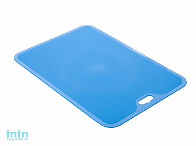 Доска разделочная Flexi XL , синий, BEROSSI (Изделие из пластмассы. Размер 350 х 228 х 2 мм)