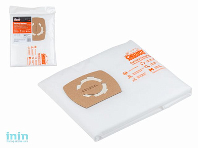 Мешок для пылесоса универсальный вертикальный (до 48 л) сменный (2 шт.) GEPARD (Синтетический.)