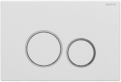 BURKE клавиша смыва тип 05 белый глянец/хром глянец