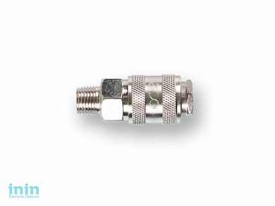 Соединение быстросъем. МАМА х нар. резьба 1/4" (сталь) ECO