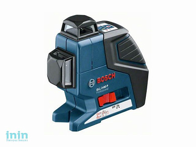 Нивелир лазерный линейный BOSCH GLL 2-80 с держателем L-BOXX (проекция: 2 плоскости 360°, до 80 м, +/- 16 мм, резьба 1/4, 5/8")