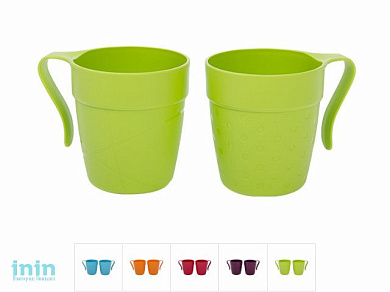 Кружка Twins (Твинс) 0,33 л, DRINA (цвета в ассортименте)