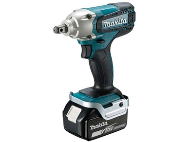 Аккум. ударный гайковерт MAKITA DTW 190 RME в чем. (18.0 В, 2 акк., 4.0 А/ч Li-Ion, посадочн. квадрат 1/2 ", 190 Нм, вес 1.2 кг)