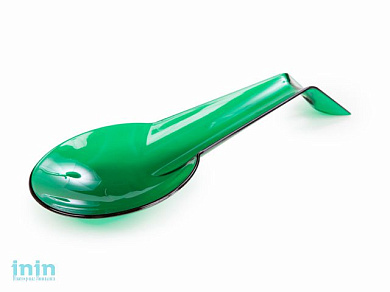 Подставка для ложки Alt (Альт), зеленый полупрозрачный, BEROSSI (Изделие из пластмассы. Размер 293 х 112 х 43 мм)