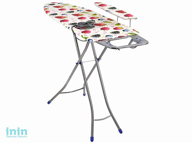 Доска гладильная Bell Classy 2 (ДСП 1120 х 345), подрукавник, подставка п/утюг, NIKA (подрукавник, подставка под утюг)