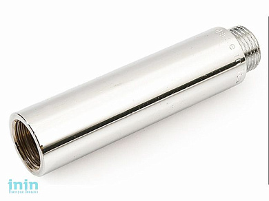 Удлинитель вн.-нар. 1X30 мм ХРОМ, General Fittings (Удлинитель усиленный General Fittings)