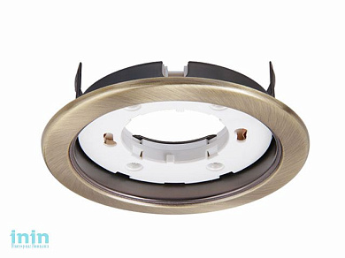 Светильник светодиодный встраиваемый 6-15 Вт PGX53 IP20 230В (мат. бронза) JAZZWAY (106*39мм)