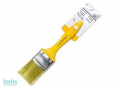 Кисть плоская 3"-70мм синтет. щетина (лаки на водной основе) COLOR EXPERT (нанесение лаков на водной основе)