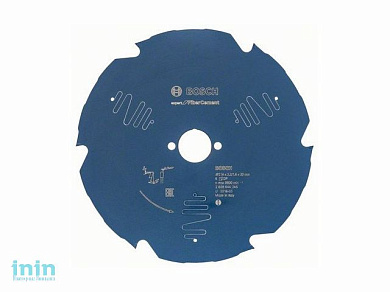 Диск пильный 216х30/25,4 мм 6 зуб. по гипсокартону EXPERT FOR FIBERCEMENT BOSCH (переменный зуб)