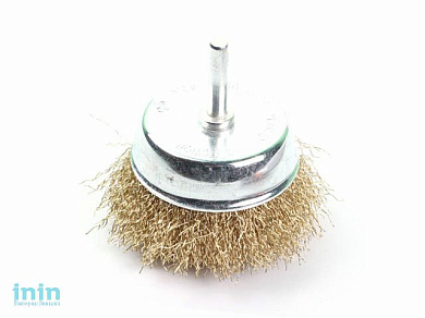 Щетка д/дрели "чашка" гофр. 75мм GEPARD (GP0850-75) (в блистере)