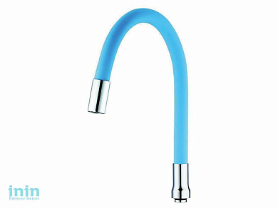 Излив гибкий голубой UCG-3257BU для ZOP4-F G.lauf (гибкий излив для кухонного смесителя ZOP4-F045X)