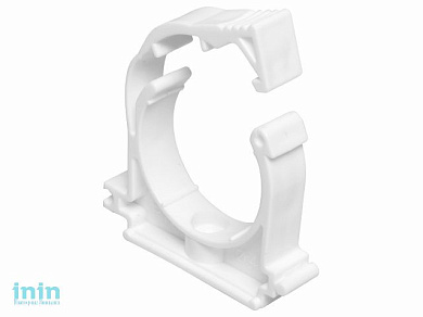 Кронштейн пластиковый c фиксатором 25мм РосТурПласт