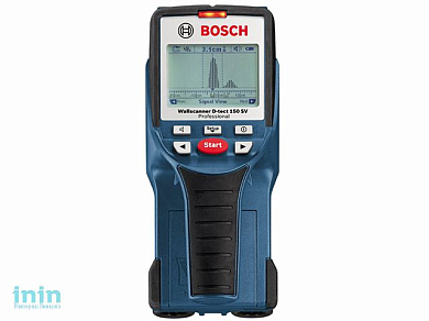 Детектор проводки BOSCH D-tect 150 SV в кор. (металл: 150 мм, дерево: 40 мм, проводка: 60 мм, IP 54)