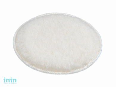 Полировальный круг 150мм, на липучке (иск.шерсть, средней длины) (WORTEX)