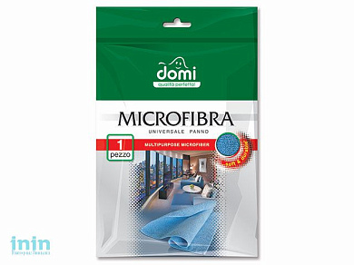 Салфетка из микрофибры универсальная, 1шт., DOMI (Состав: полиамид, полиэстер. Размер салфетки: 300х300мм)