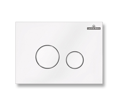 Стеклянная клавиша смыва Lavinia Boho RelFix 3805004W