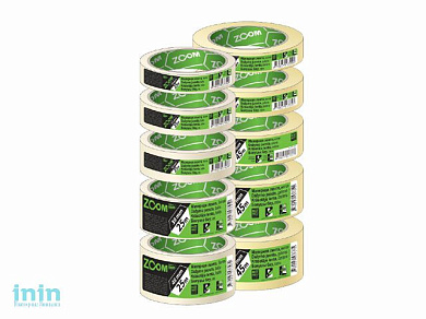 Лента малярная 25ммх45м ZOOM, белая