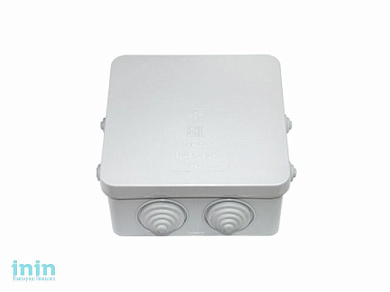 Коробка распаячная (монтажная) КМ-234  BYLECTRICA (Для монтажа на сплошные стены из несгораемых материалов после монтажа здания и разводки проводов Га