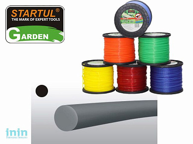 Леска ф 2.4 мм х 262 м кругл. сеч. STARTUL GARDEN