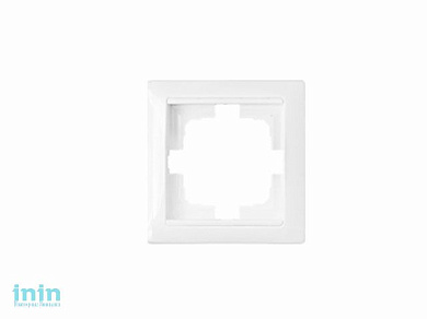 Рамка 1-местная белая, Стиль, Bylectrica (Рамка     одноместная белая Стиль Гарантийный срок:24 месяца)