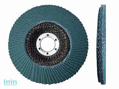 Круг лепестковый 150х22мм ZK40 ST плоск. КЛТ1 (Луга) (LUGAABRASIV)