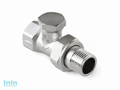 Клапан прямой запорно-регулируемый 1/2 PRO AQUA