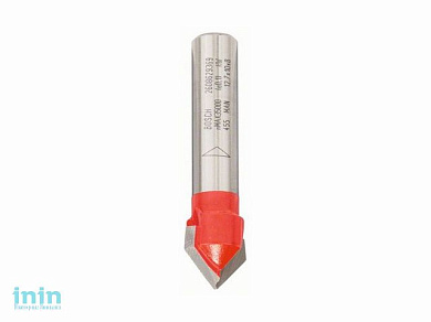 Фреза пазовая V-образная EXPERT S8/D12,7/L10/90° BOSCH