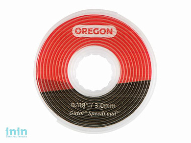 Леска 3,0 мм х 5,52м (диск) OREGON Gator SpeedLoad (Для головок GATOR SpeedLoad арт. 24-550)
