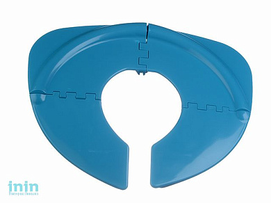 Накладка на унитаз детская складная Disney (бирюзовый) (IDEA)