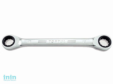 Ключ накидной  8х9мм с трещотками PRO SERIES TOPTUL (AOAG0809)