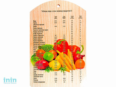 Доска разделочная, "Урожай", 29х18,5 см, береза, MARMITON