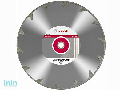 Алмазный круг 125х22 мм по мрамору сплошн. BEST FOR MARBLE BOSCH (сухая резка)