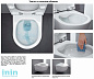 Унитаз подвесной Laufen Pro 820966 36x53, безободковый+Сиденье с тонкой крышкой Soft Close для унитаза Laufen Pro 898966