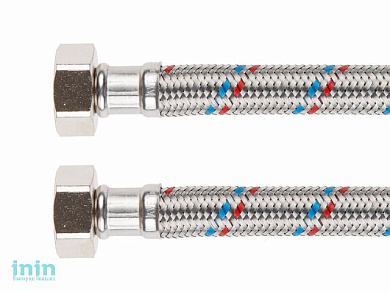 Подводка гибкая для воды гайка 3/4 - гайка 3/4 60см AV Engineering
