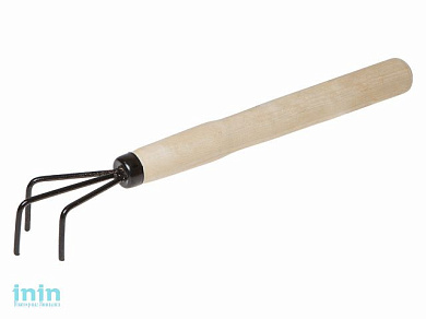 Рыхлитель садовый 37см 3 зуб. с дер.ручкой ВОЛАТ