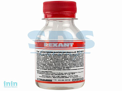 Лак электроизоляционный KO-921 100 мл REXANT